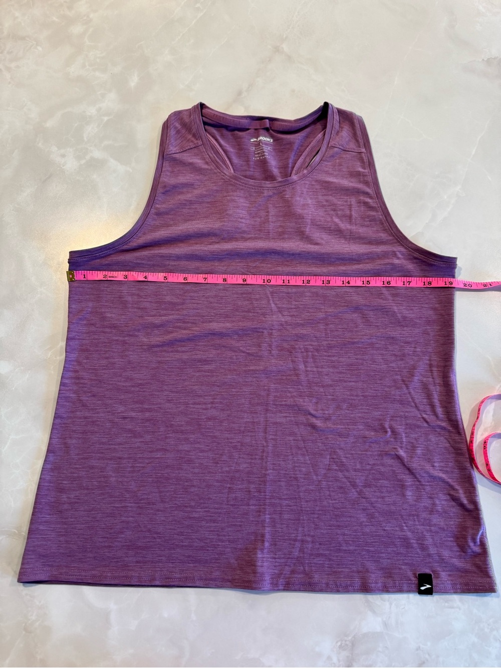 Brooks Purple Athletic Tank Top